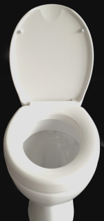 Novara Plus WC-Sitz 5cm unsichtbare Sitzerhöhung Absenkautomatik