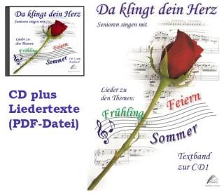 Da klingt Dein Herz, Senioren-Lieder, CD 1 mit Liedtexten als Datei 1