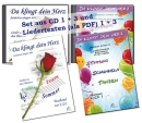 Da klingt Dein Herz, Paket aus CD 1+3 und Liedtexten 1+3