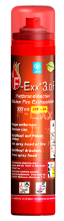 F-Exx 3.0F Feuerlöscher Fettbrandlöscher f. Küche, Haus, Garten