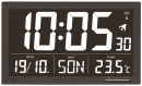 XXL Wanduhr Funkuhr Kalender Thermometer Wecker Digitaluhr