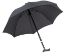 Stockschirm TWIN Regenschirm mit eingebautem Gehstock 2...