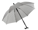 Stockschirm TWIN Regenschirm mit eingebautem Gehstock 2 Größen hahnentritt klein 80 - 83 cm