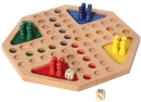 Ludo XL achteckig Großbrettspiel 34 x 34 cm...