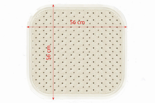 Badewannenmatte oder Duschmatte (quadratisch, 56 x 56 cm)