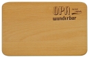 Frühstücksbrettchen Einbrand OPA du bist...