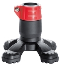 SAFETY FOOT Sicherheitsfuß Ersatz-Gummifuß für Gehhilfe 19 - 20 mm rot