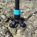 SAFETY FOOT Sicherheitsfuß Ersatz-Gummifuß für Gehhilfe 19 - 20 mm türkis