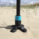 SAFETY FOOT Sicherheitsfuß Ersatz-Gummifuß für Gehhilfe 19 - 20 mm türkis