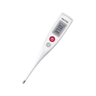 Fieberthermometer, digital, Sprachausgabe, Messwertwiederholung