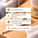 Fieberthermometer, digital, Sprachausgabe, Messwertwiederholung
