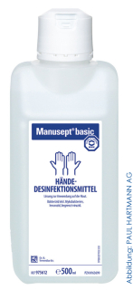 Handdesinfektion Manusept Basic Desinfektionsmittel für Hände
