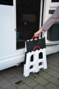 2-Stufen-Falttreppe Einstiegshilfe Klapptritt Klapphocker faltbar