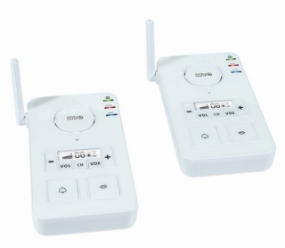 Funk-Sprechanlage / Notruf bis 2.000 m, FS-2 V2 neue Version weiß