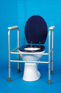 WC-Stützhilfe Toilettenrahmen Stütz-Haltegriffe Toilettengriffe Verpackung beschädigt