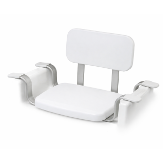 Badewannensitz mit Rückenlehne Wannensitz - 150 kg belastbar