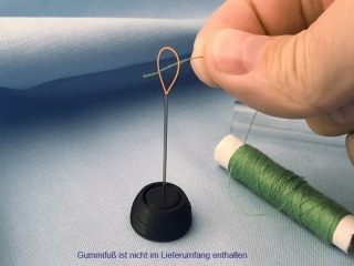 Lassonadel Nähnadel mit Einfädelhilfe in 3 Varianten Lassonadel Professional 0,5 mm