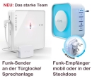 Funk-Türglockenverstärker Mikrofonsensor...