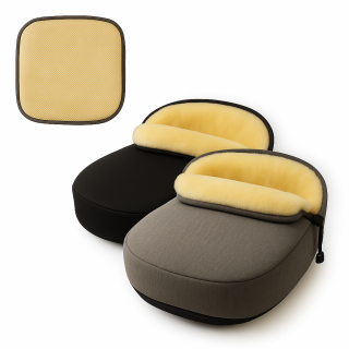 Lammfell-Fußwärmer – Kuschelige Wärme und elegantes Design verschiedene Farben 29,0 x 32,0  cm