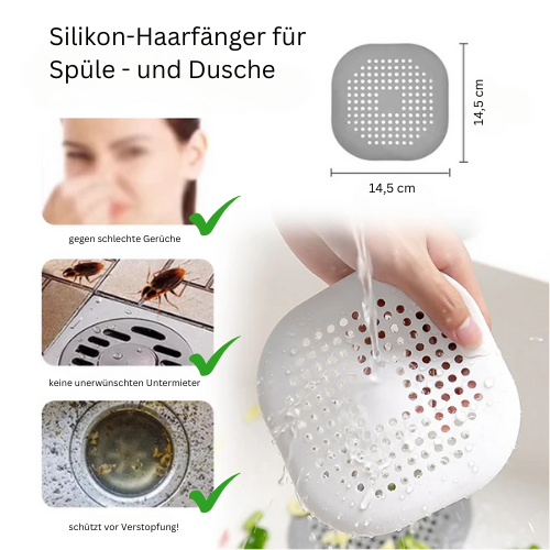 HUAJINGKEJI Haarfänger Für Dusche - Wandmontiert, Verstopfte Abflüsse Verhindern