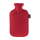 Fashy Wärmflasche Wärmflasche mit Vliesbezug 2,0 Liter Cranberry