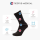Ultraflex Frottee Venensocken mit extra weitem Bund speziell für geschwollene Beine 3 Paar schwarz
