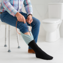 Etac Socky Strumpfanzieher – Kurzversion | Praktische Anziehhilfe für Strümpfe und Socken