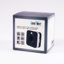 LED-Nachtlicht mit Bewegungsmelder, Dämmerungssensor, 2x USB (2.4A), integrierte Steckdose