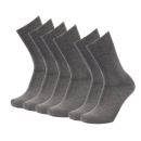 Ultraflex Frottee Venensocken mit extra weitem Bund speziell für geschwollene Beine grau