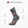 Ultraflex Frottee Venensocken mit extra weitem Bund speziell für geschwollene Beine grau