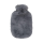 Fashy Wärmflasche mit Flauschbezug extra soft 2,0 Liter grau