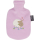 Fashy Wärmflasche für Kinder Schaf Motiv mit Fleecebezug rosa