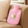 Fashy Wärmflasche für Kinder Schaf Motiv mit Fleecebezug rosa