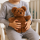 Fashy Wärmflasche Bär Buddy Kuscheltier mit 0,3 L Wärmflasche