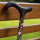 Popab faltbarer Gehstock Carbon-Gehstock „Blumenmuster“ 80,5 - 90,5 cm schwarz