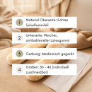 Einlegesohlen aus echtem Lammfell – wohlig warme Füße bei jedem Schritt 1 Paar Größe 36 - 46