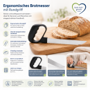 Ergonomisches Brotmesser mit Rundgriff – Kraftsparendes Küchenmesser für Senioren
