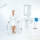 Mobile WC-Aufstehhilfe Sam Comfort Weiß – Freistehende Toiletten-Aufstehhilfe mit Ablagekorb | Bis 150 kg belastbar | Passend für handelsübliche WC-Becken