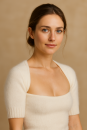 Angora-Schulterwärmer / Nackenwärmer (Raglan 1/2 Arm) 70% Angora