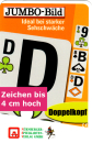 Doppelkopf-Karten XXL-Eckzeichen / Spielkarten Jumbo-Bild 