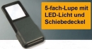 Leuchtlupe, 5-fache Vergrößerung mit...