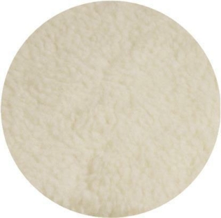 Schurwoll-Sesselkissen und Aufstehhilfe, 10 cm hoch wollweiß natur