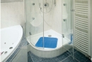 Badewannenmatte oder Duschmatte (quadratisch, 56 x 56 cm)...