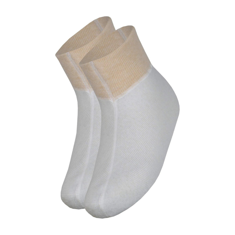 AngoraBettschuhe / Bettsocken / Fußwärmer 75 Angora Größe M Senio, 18,90