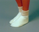 Angora-Bettschuhe / Bettsocken / Fußwärmer 75% Angora Größe M