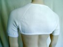 Angora-Schulterwärmer / Nackenwärmer (Raglan 1/2 Arm) 70% Angora Größe 42/44