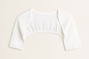Angora-Schulterwärmer / Nackenwärmer (Raglan 1/2 Arm) 70% Angora Größe 42/44