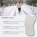 Angora-Kniewärmer 70% Angora Größe L
