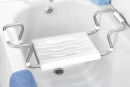 Badewannensitz zum Einhängen / Wannensitz bis 150 kg weiß