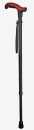 Gehstock mit Stockhalter und Handschlaufe, Leichtmetall...